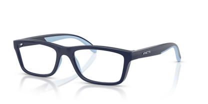 Arnette AN7270 Burb Eyeglasses Frame in 2759 Dark Blue/Azure Rubber