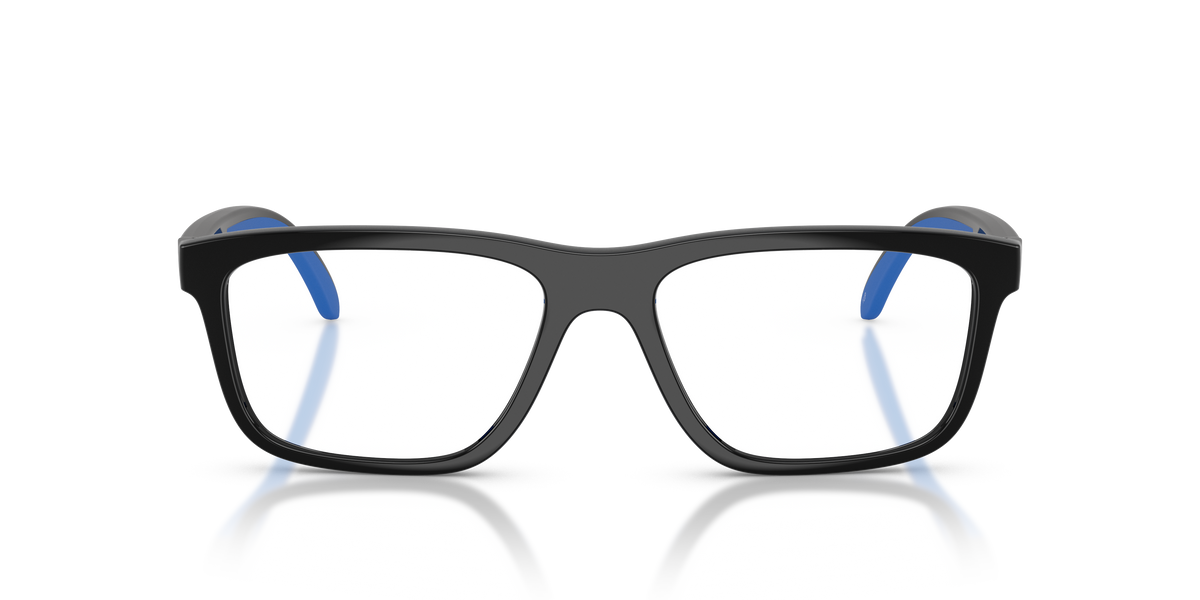 Arnette AN7271 Yup Eyeglasses Frame in 2753 Black/Royal Blue Rubber, front view