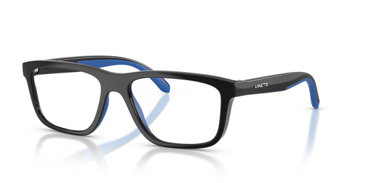 Arnette AN7271 Yup Eyeglasses Frame in 2753 Black/Royal Blue Rubber