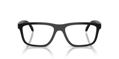 Arnette AN7271 Yup Eyeglasses Frame in 2758 Black Rubber, front view