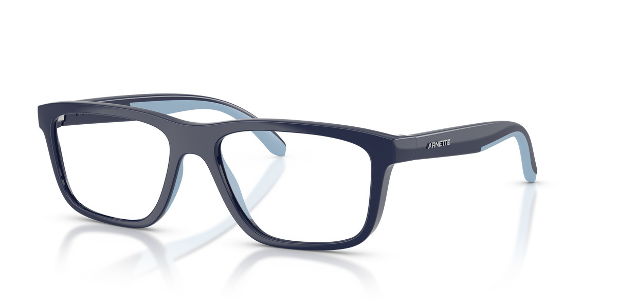 Arnette AN7271 Yup Eyeglasses Frame in 2759 Dark Blue/Azure Rubber