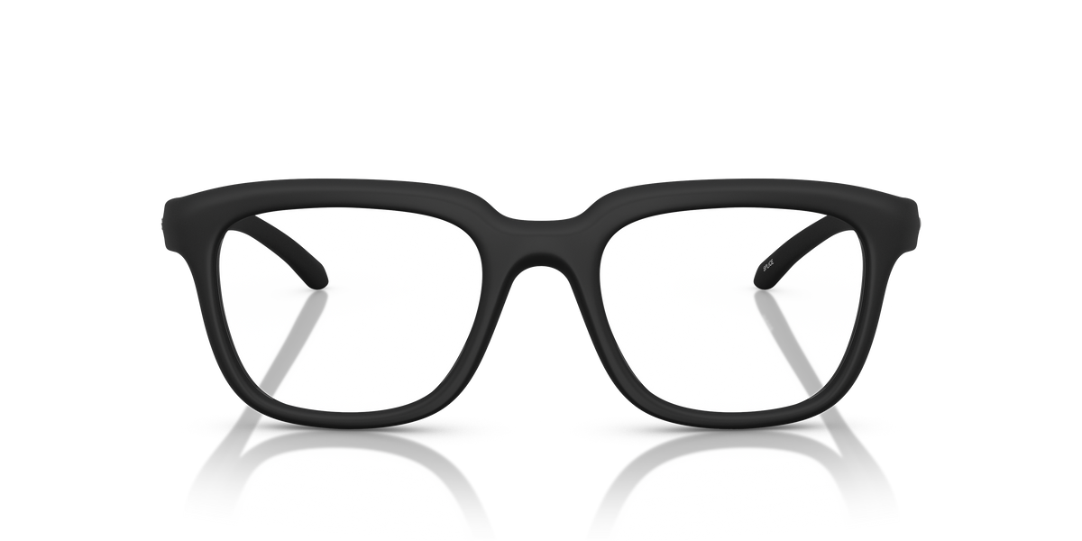 Arnette AN7272 Splice Eyeglasses Frame in 2900 Rubber Black, front view
