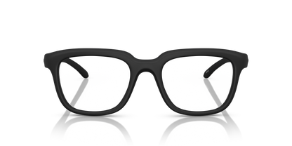 Arnette AN7272 Splice Eyeglasses Frame in 2900 Rubber Black, front view