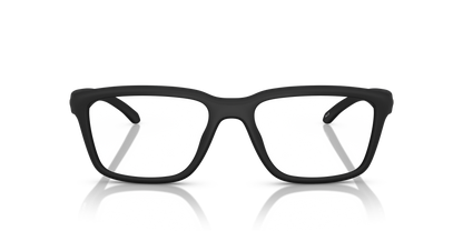 Arnette AN7274U Milled Eyeglasses Frame in 2900 Rubber Black, front view