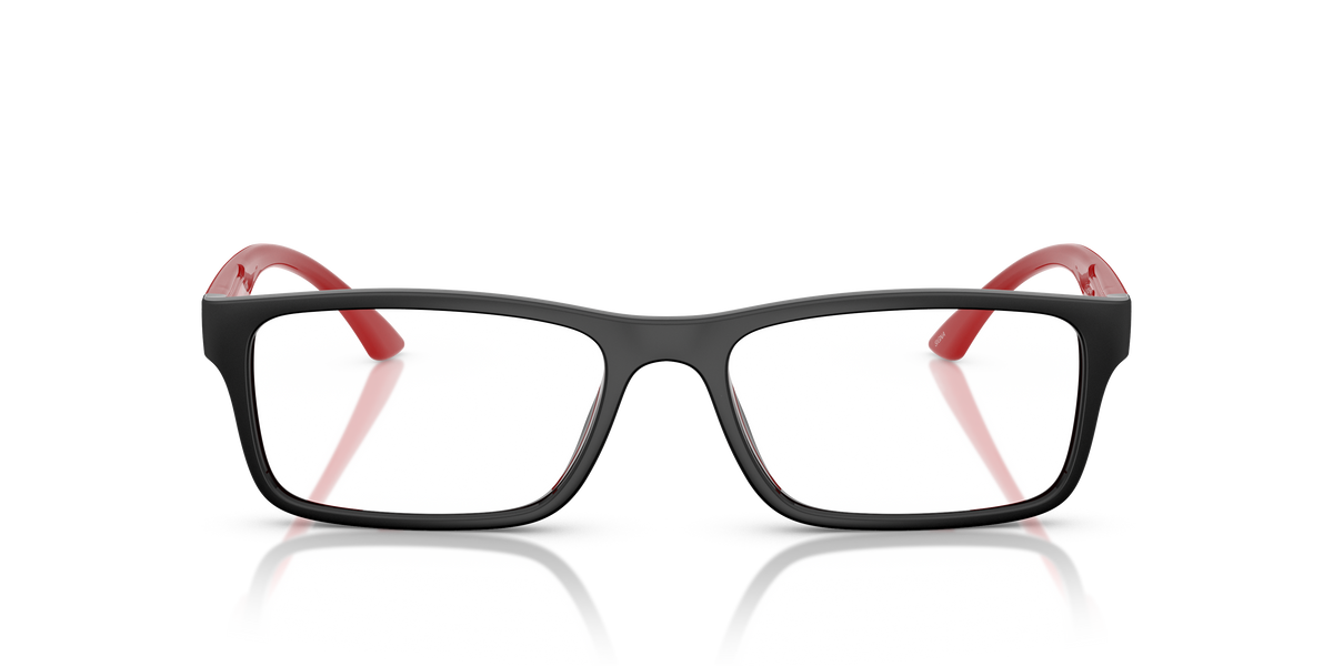 Arnette AN7275U Signa Eyeglasses Frame in 2758 Black Matte/Shiny, front view