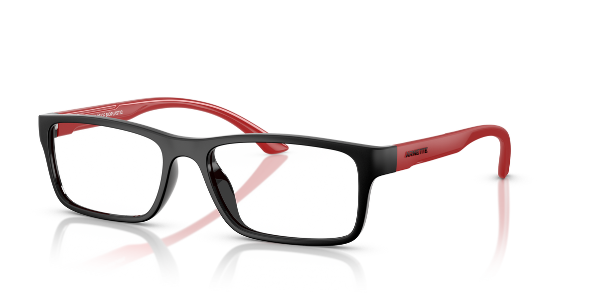 Arnette AN7275U Signa Eyeglasses Frame in 2758 Black Matte/Shiny
