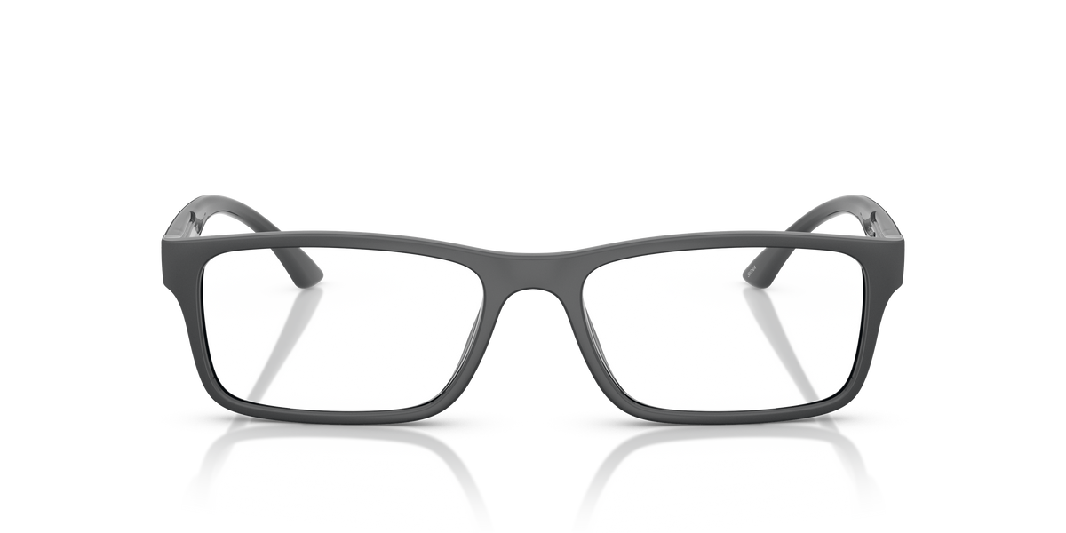 Arnette AN7275U Signa Eyeglasses Frame in 2841 Dark Grey Matte/Shiny, front view