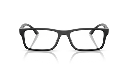 Arnette AN7275U Signa Eyeglasses Frame in 2900 Black Matte/Shiny, front view