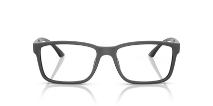Arnette AN7276U Derail Eyeglasses Frame in 2841 Dark Grey Matte/Shiny, front view