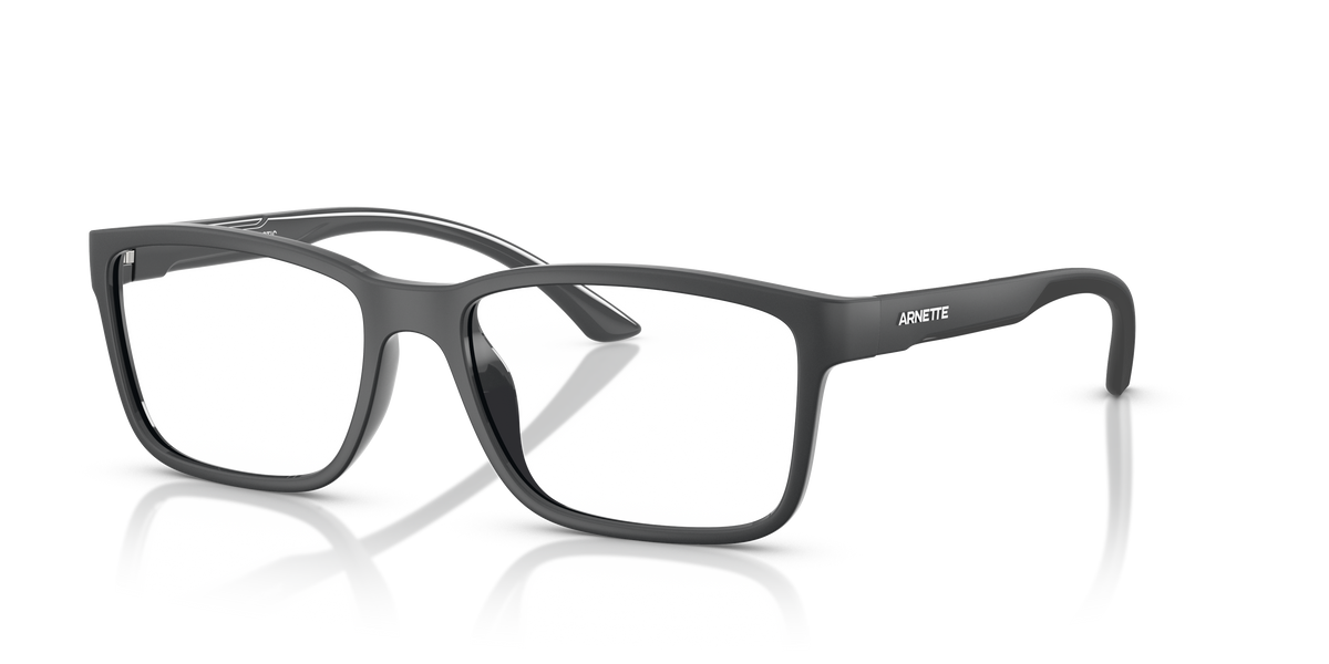 Arnette AN7276U Derail Eyeglasses Frame in 2841 Dark Grey Matte/Shiny