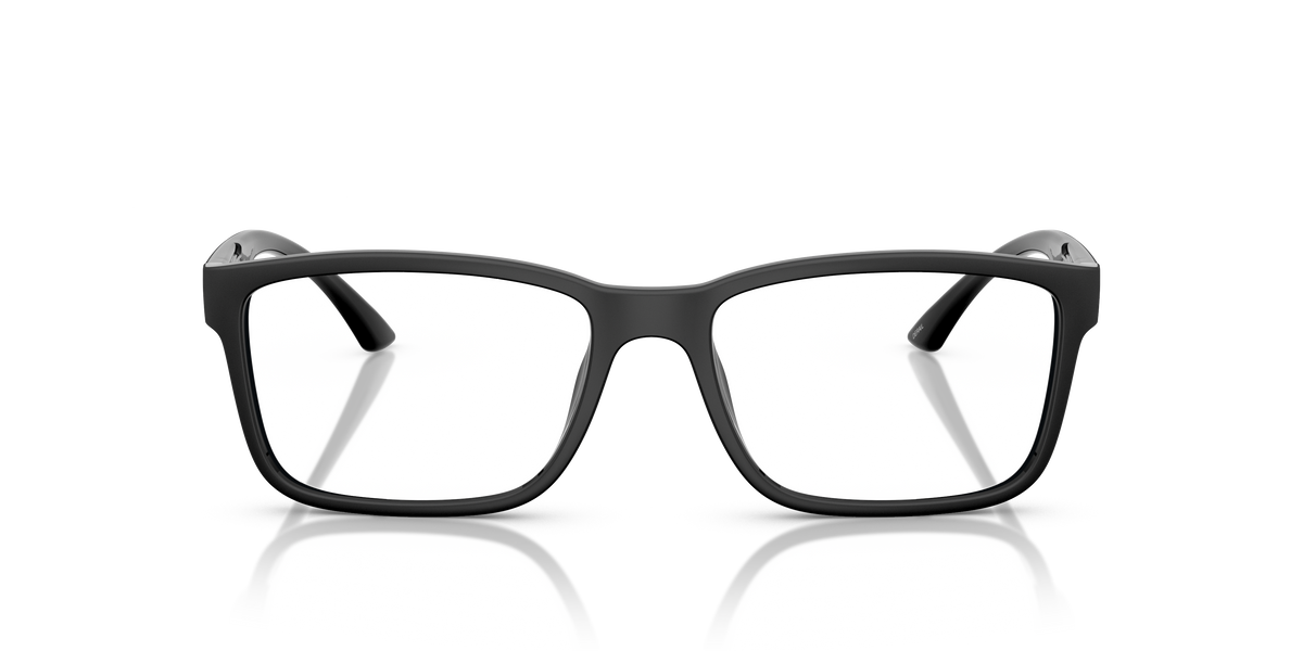 Arnette AN7276U Derail Eyeglasses Frame in 2900 Black Matte/Shiny, front view