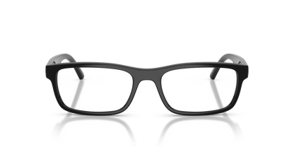 Arnette AN7279U Crosswalk Eyeglasses Frame in 2900 Recycled Black, front view