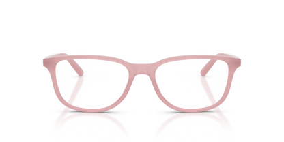 Arnette AN7281 Crumble Eyeglasses Frame in 3000 Opaline Blush Pink, front view