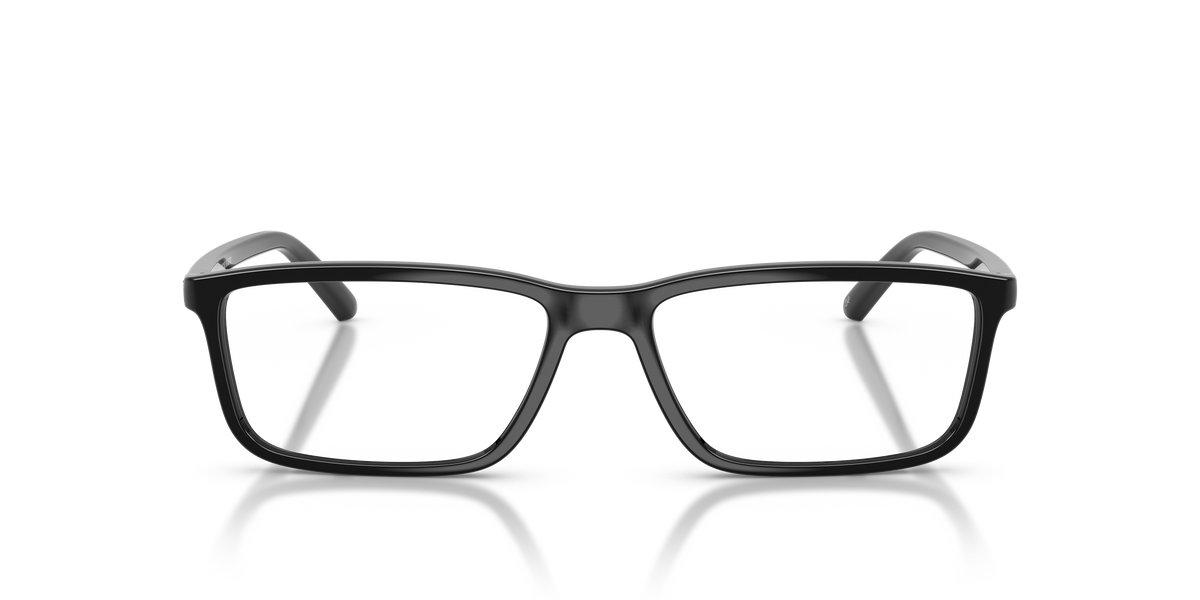 Arnette AN7282 Zap Eyeglasses Frame in 2900 Recycled Black, front view