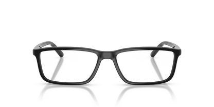Arnette AN7282 Zap Eyeglasses Frame in 2900 Recycled Black, front view