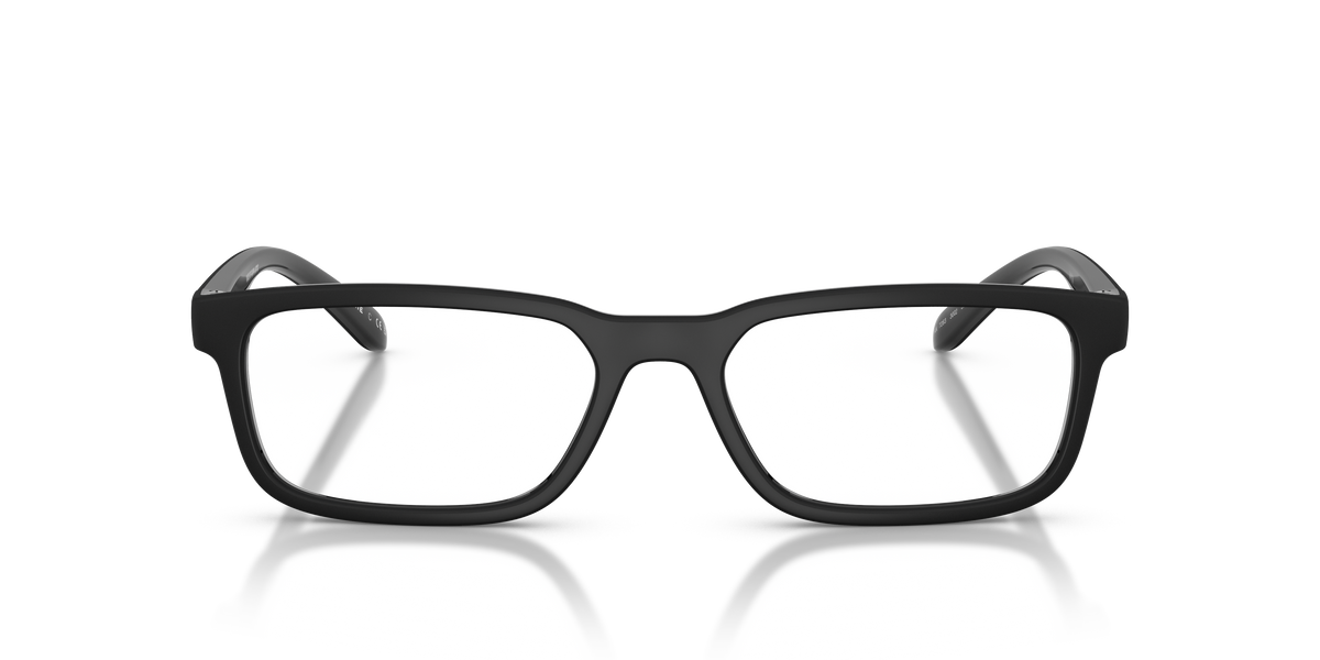 Arnette AN7283 Raysin Eyeglasses Frame in 3002 Black, front view