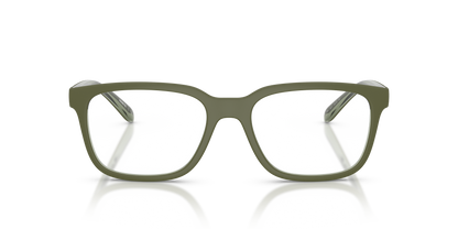 Arnette AN7284 Steek Eyeglasses Frame in 3011 Military/Transparent Green, front view