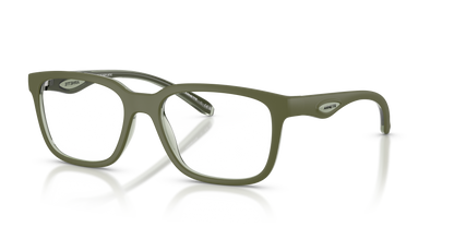 Arnette AN7284 Steek Eyeglasses Frame in 3011 Military/Transparent Green