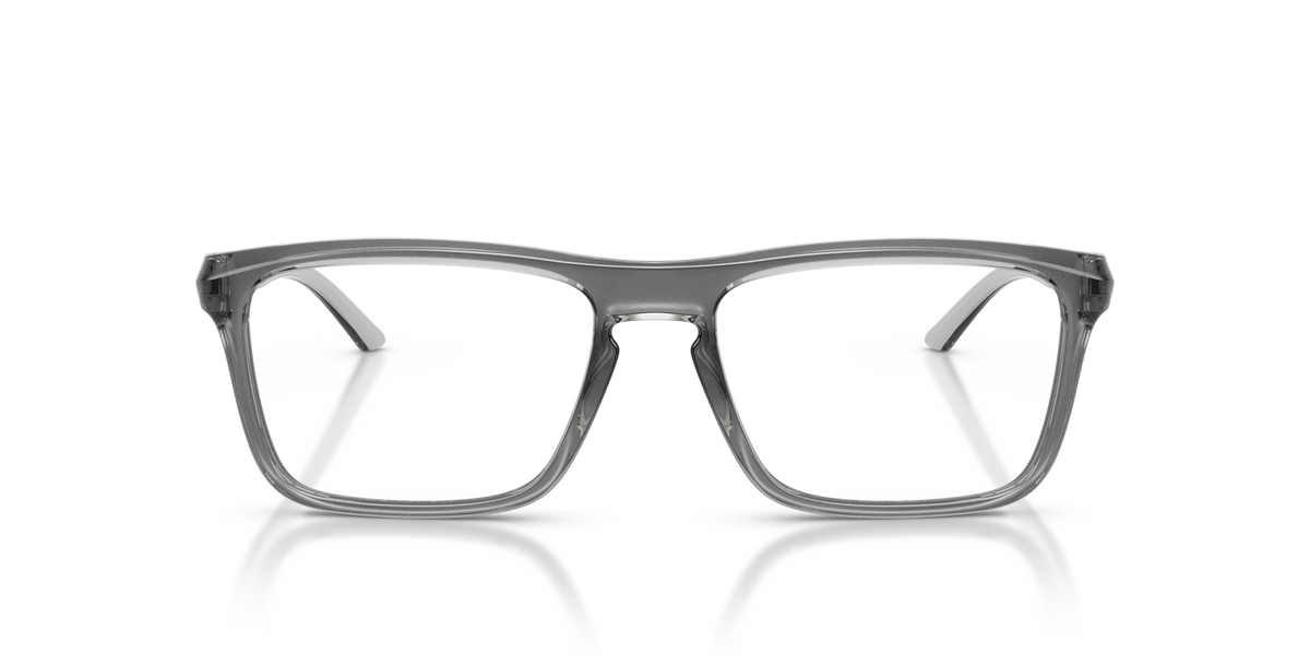 Arnette AN7288 Eyeglasses Frame in 3040 Grey/Metallic Silver, front view