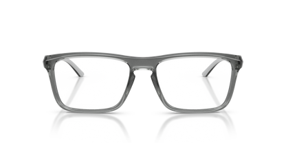 Arnette AN7288 Eyeglasses Frame in 3040 Grey/Metallic Silver, front view