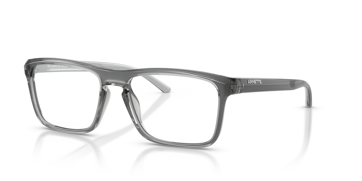 Arnette AN7288 Eyeglasses Frame in 3040 Grey/Metallic Silver