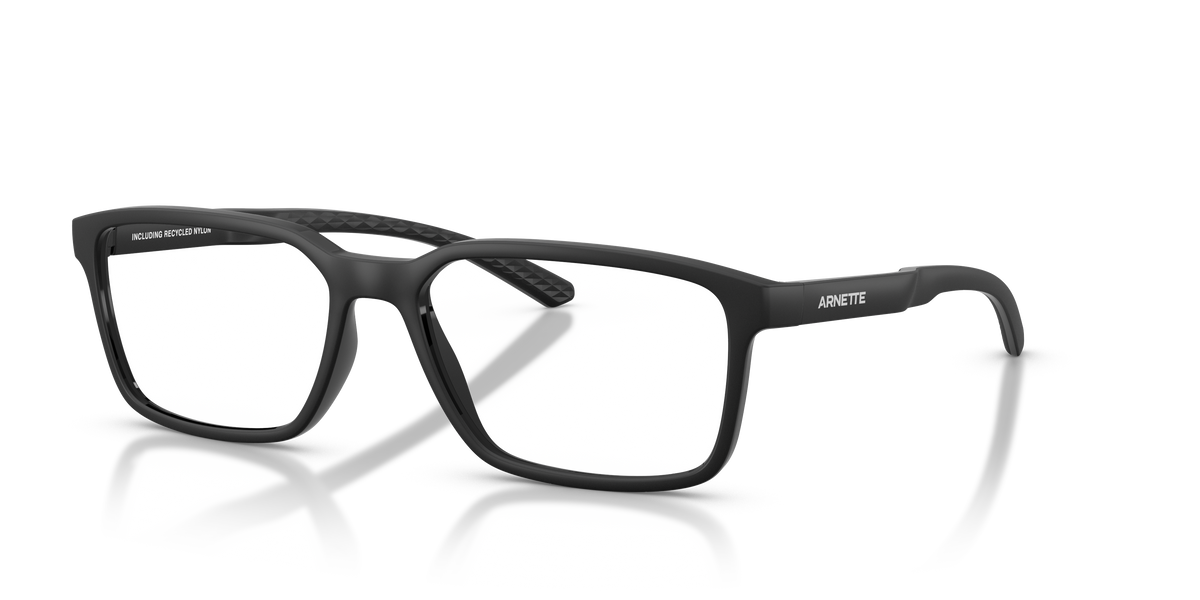 Arnette AN7293 Eyeglasses Frame in 2900 Recycled Black Matte Inside Outside