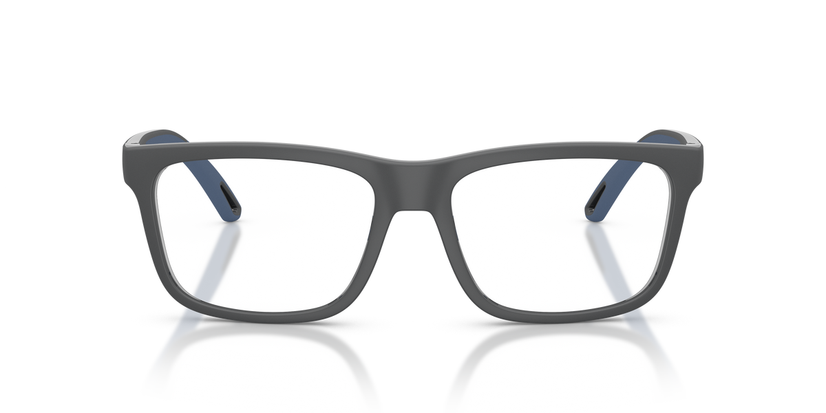 Arnette AN7297 Eyeglasses Frame in 2841 Matte Grey/Blue, front view