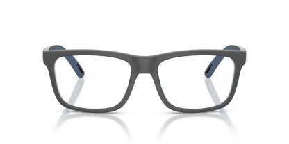 Arnette AN7297 Eyeglasses Frame in 2841 Matte Grey/Blue, front view