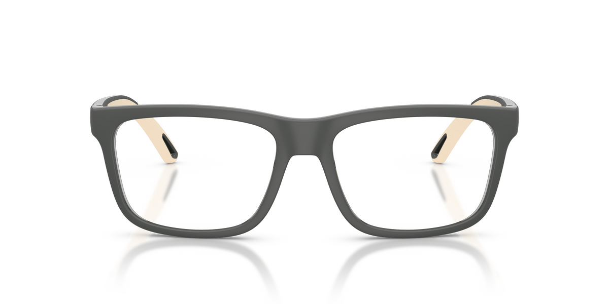 Arnette AN7297 Eyeglasses Frame in 3051 Matte Grey/Beige, front view
