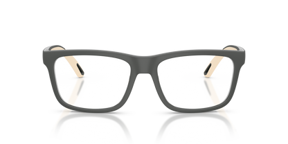 Arnette AN7297 Eyeglasses Frame in 3051 Matte Grey/Beige, front view