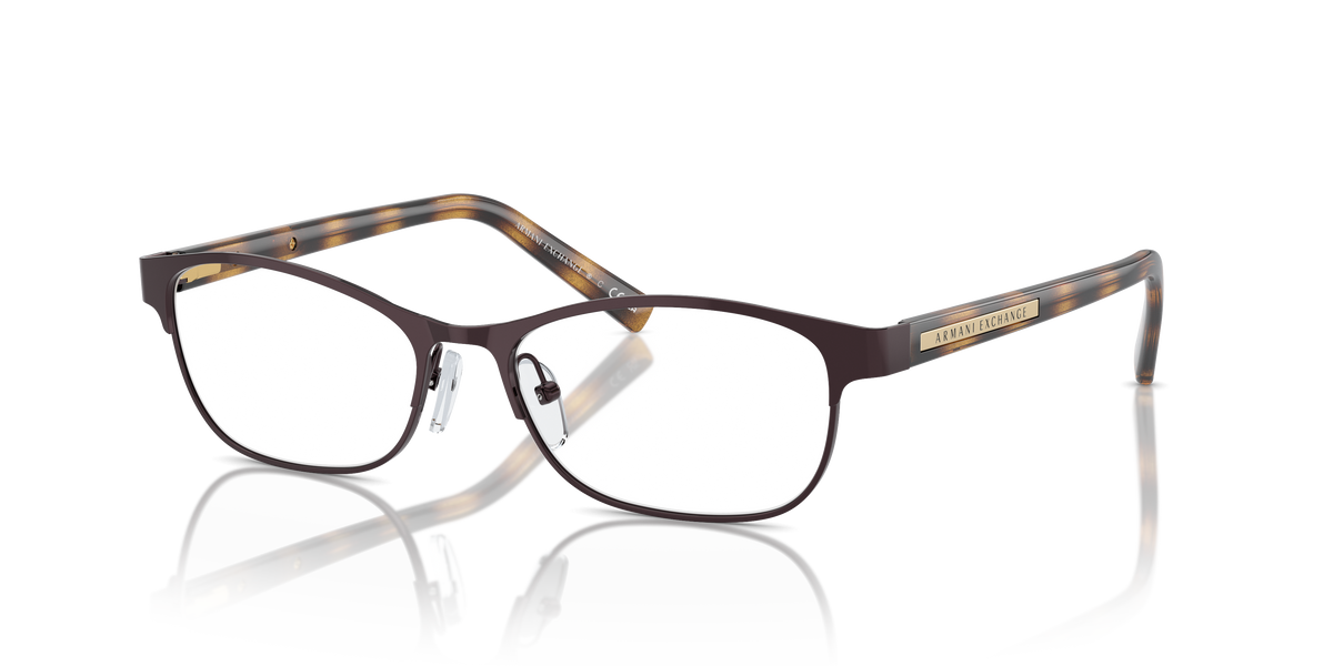 Armani Exchange AX1010 Eyeglasses Frame in 6001 Matte Brown