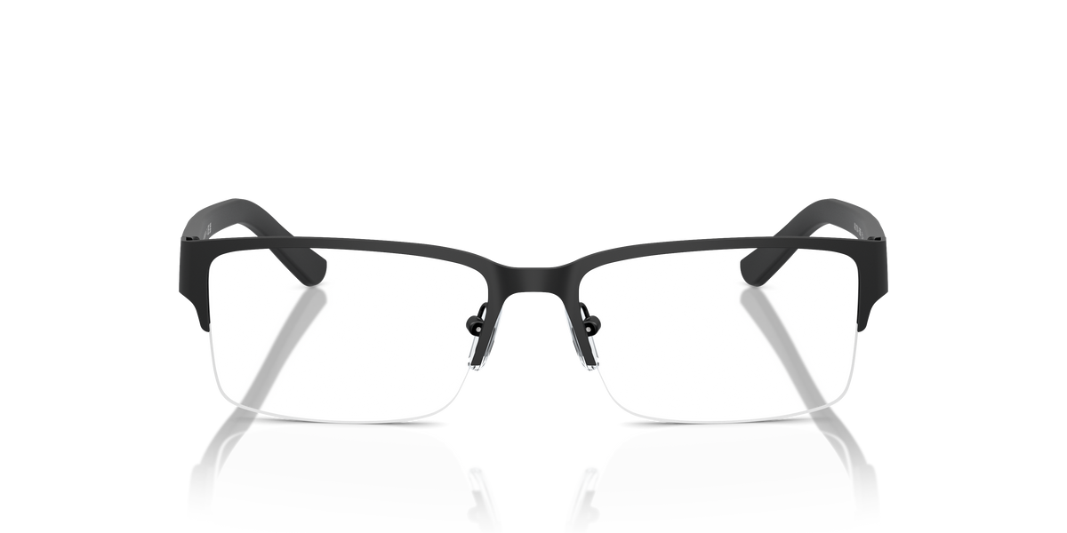 Armani Exchange AX1014 Eyeglasses Frame in 6063 Matte Black, front view