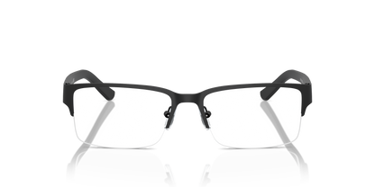 Armani Exchange AX1014 Eyeglasses Frame in 6063 Matte Black, front view