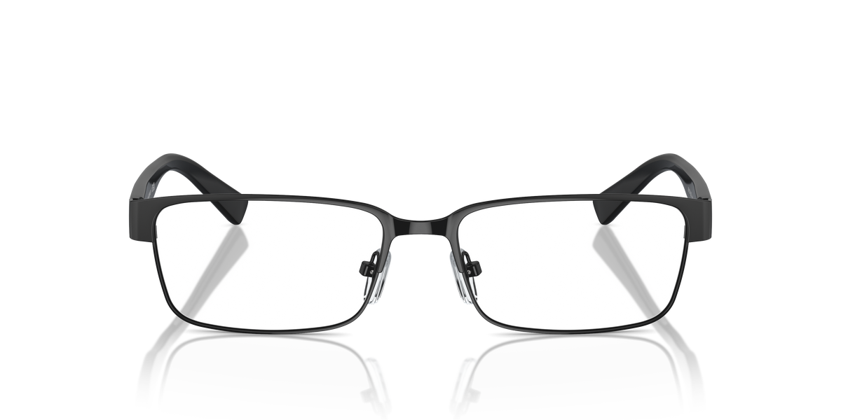 Armani Exchange AX1017 Eyeglasses Frame in 6000 Shiny Black, front view