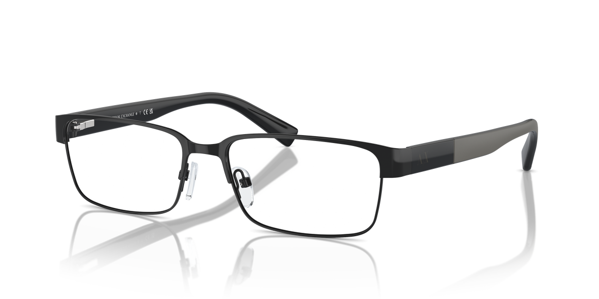 Armani Exchange AX1017 Eyeglasses Frame in 6000 Shiny Black
