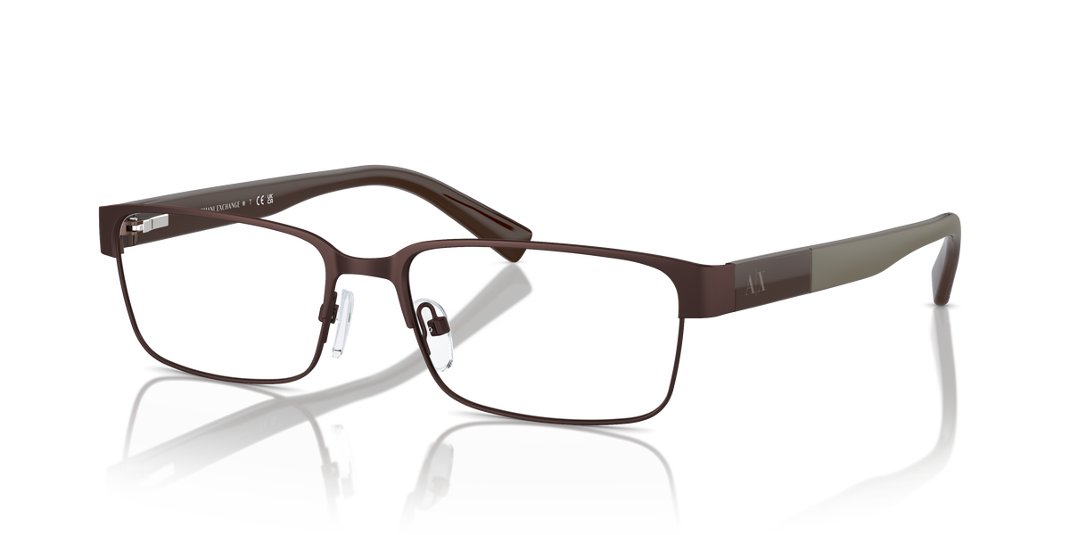 Armani Exchange AX1017 Eyeglasses Frame in 6083 Brown