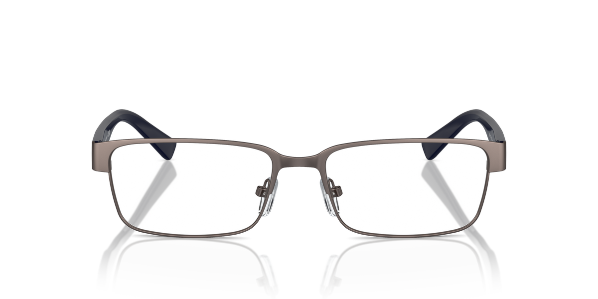 Armani Exchange AX1017 Eyeglasses Frame in 6084 Matte Gunmetal, front view