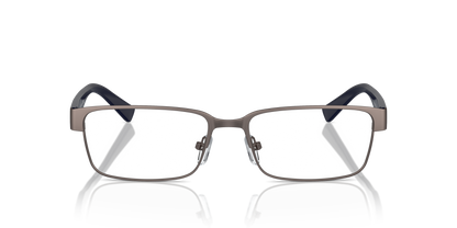 Armani Exchange AX1017 Eyeglasses Frame in 6084 Matte Gunmetal, front view
