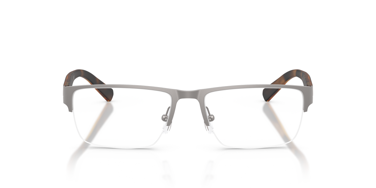 Armani Exchange AX1018 Eyeglasses Frame in 6017 Gunmetal, front view