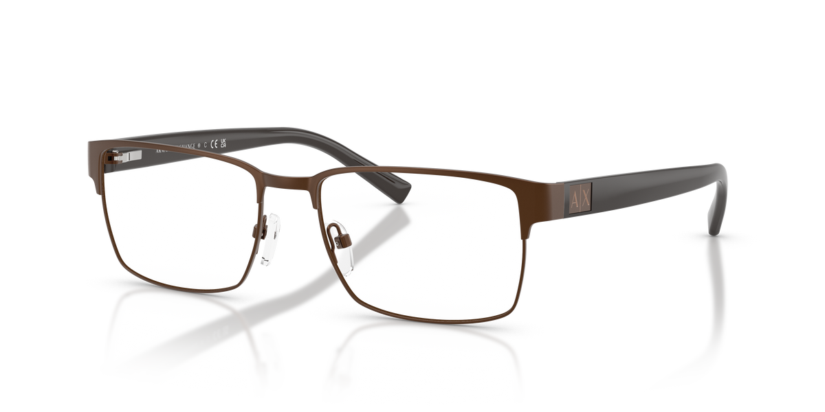 Armani Exchange AX1019 Eyeglasses Frame in 6083 Matte Brown