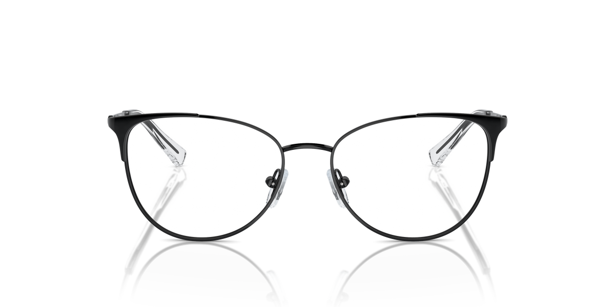 Armani Exchange AX1034 Eyeglasses Frame in 6000 Shiny Black, front view