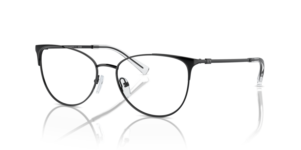 Armani Exchange AX1034 Eyeglasses Frame in 6000 Shiny Black