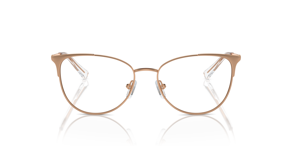 Armani Exchange AX1034 Eyeglasses Frame in 6103 Rose Gold, front view