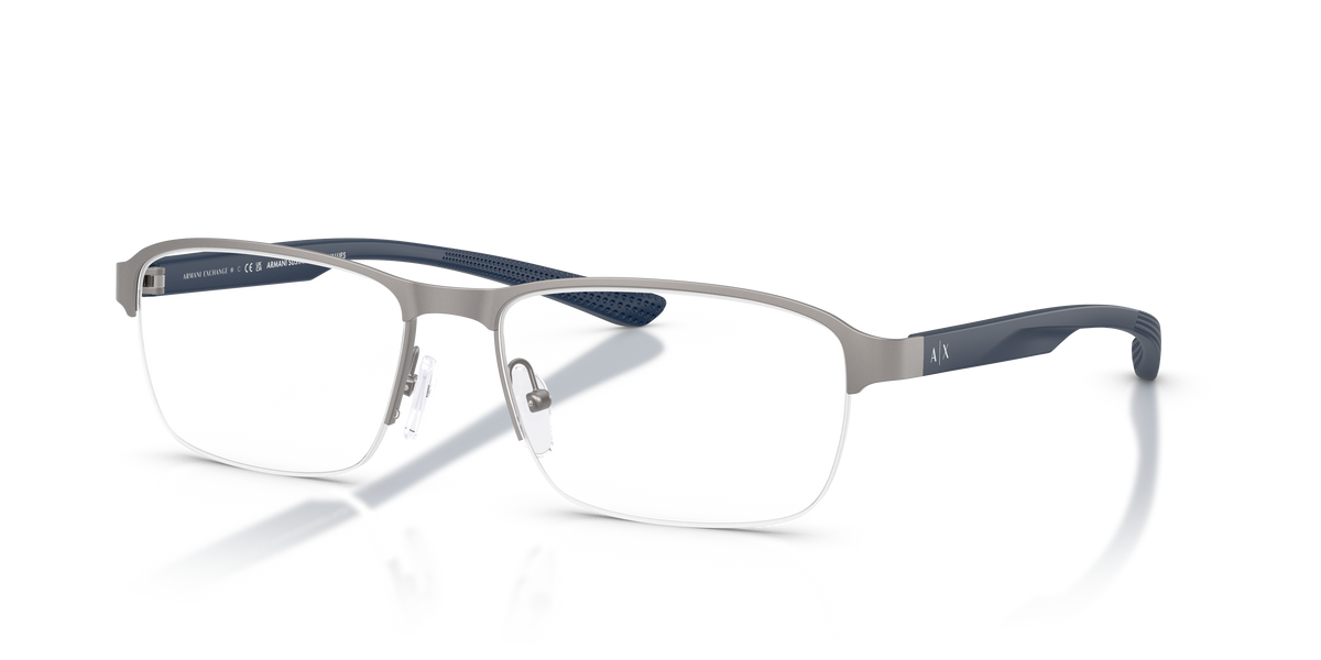 Armani Exchange AX1061 Eyeglasses Frame in 6084 Matte Gunmetal