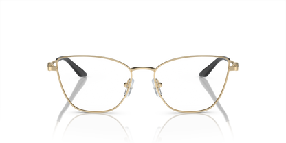 Armani Exchange AX1063 Eyeglasses Frame in 6110 Shiny Pale Gold, front view