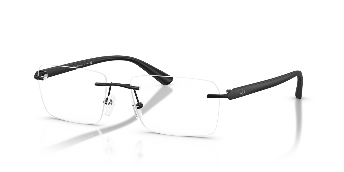 Armani Exchange AX1064 Eyeglasses Frame in 6001 Matte Black