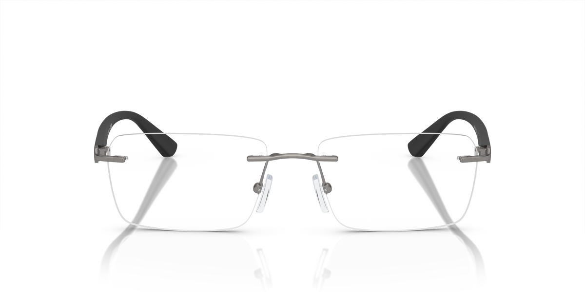Armani Exchange AX1064 Eyeglasses Frame in 6003 Matte Gunmetal, front view
