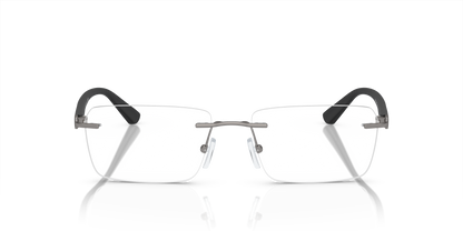 Armani Exchange AX1064 Eyeglasses Frame in 6003 Matte Gunmetal, front view