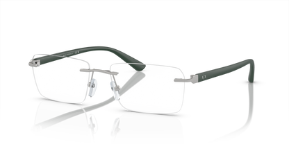 Armani Exchange AX1064 Eyeglasses Frame in 6020 Matte Silver