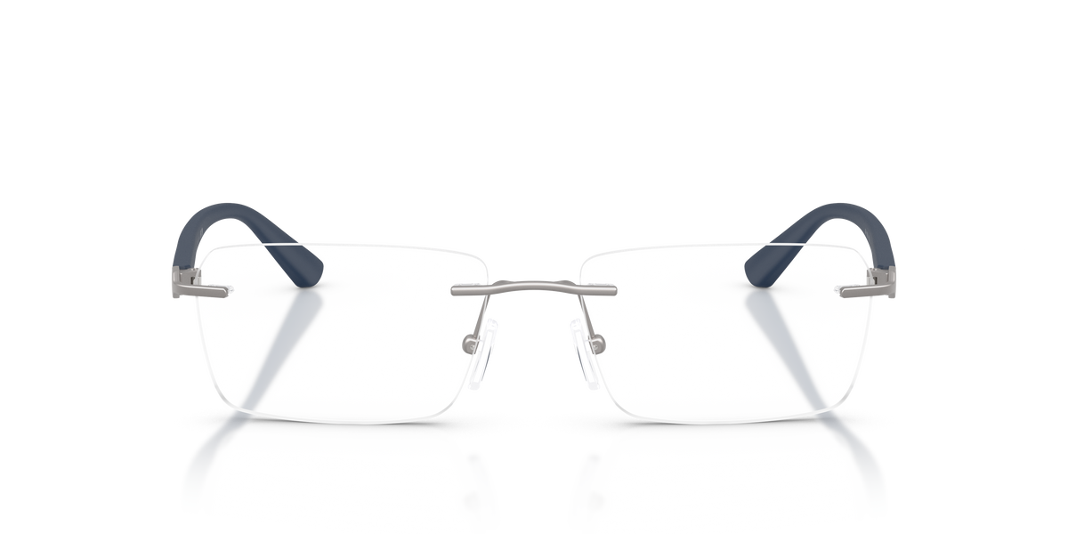 Armani Exchange AX1064 Eyeglasses Frame in 6084 Matte Gunmetal, front view